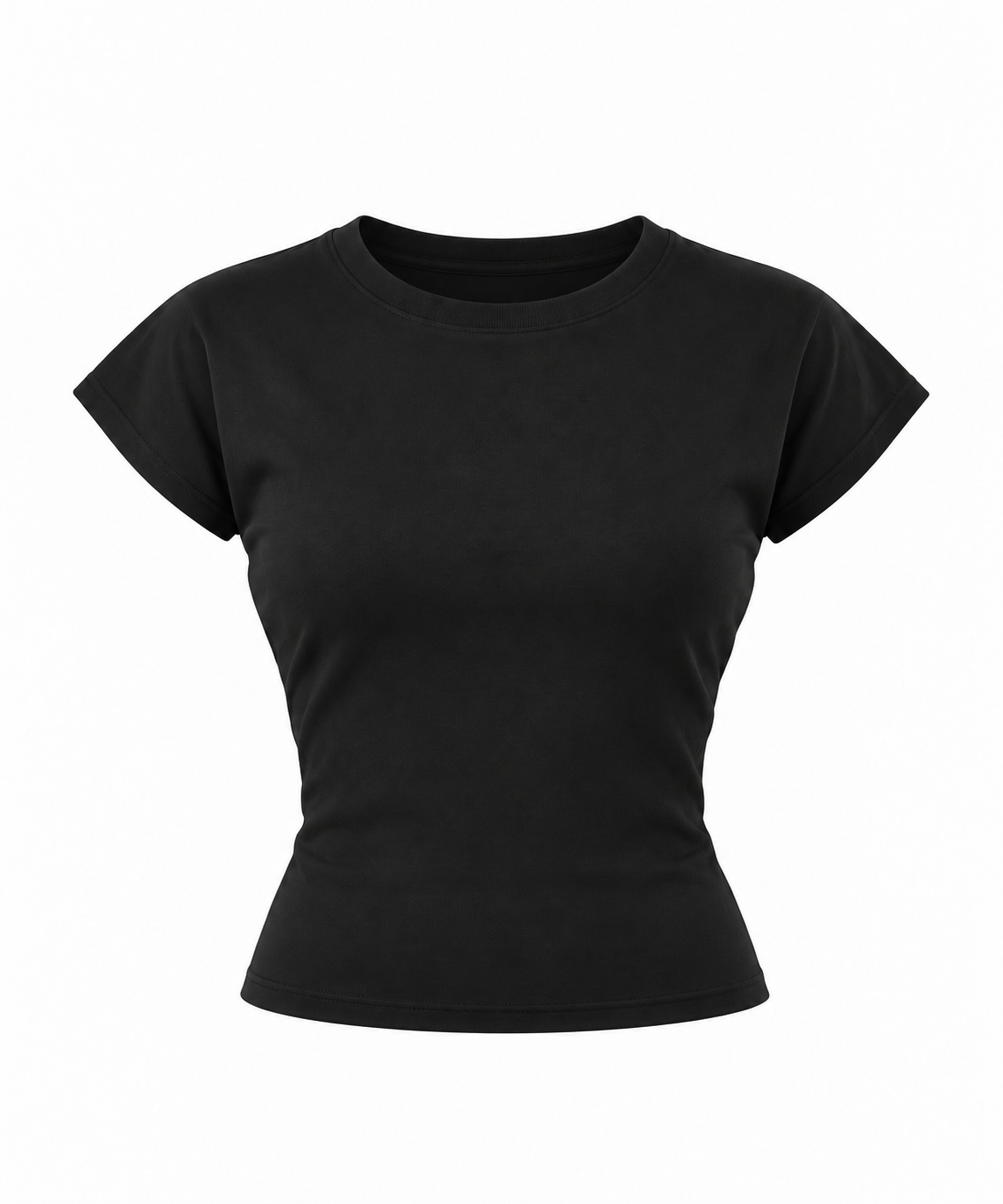 Charcoal Baby Tee