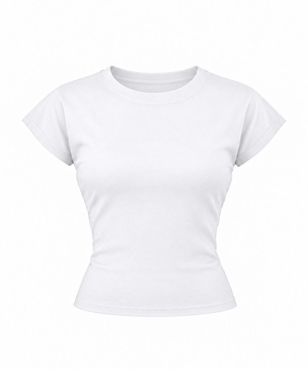 Charcoal Baby Tee