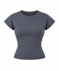 Charcoal Baby Tee