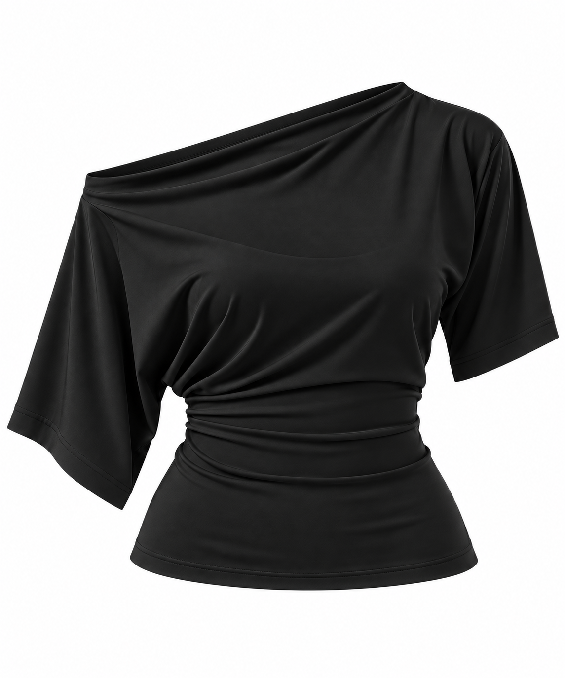 Draped Off shoulder Top