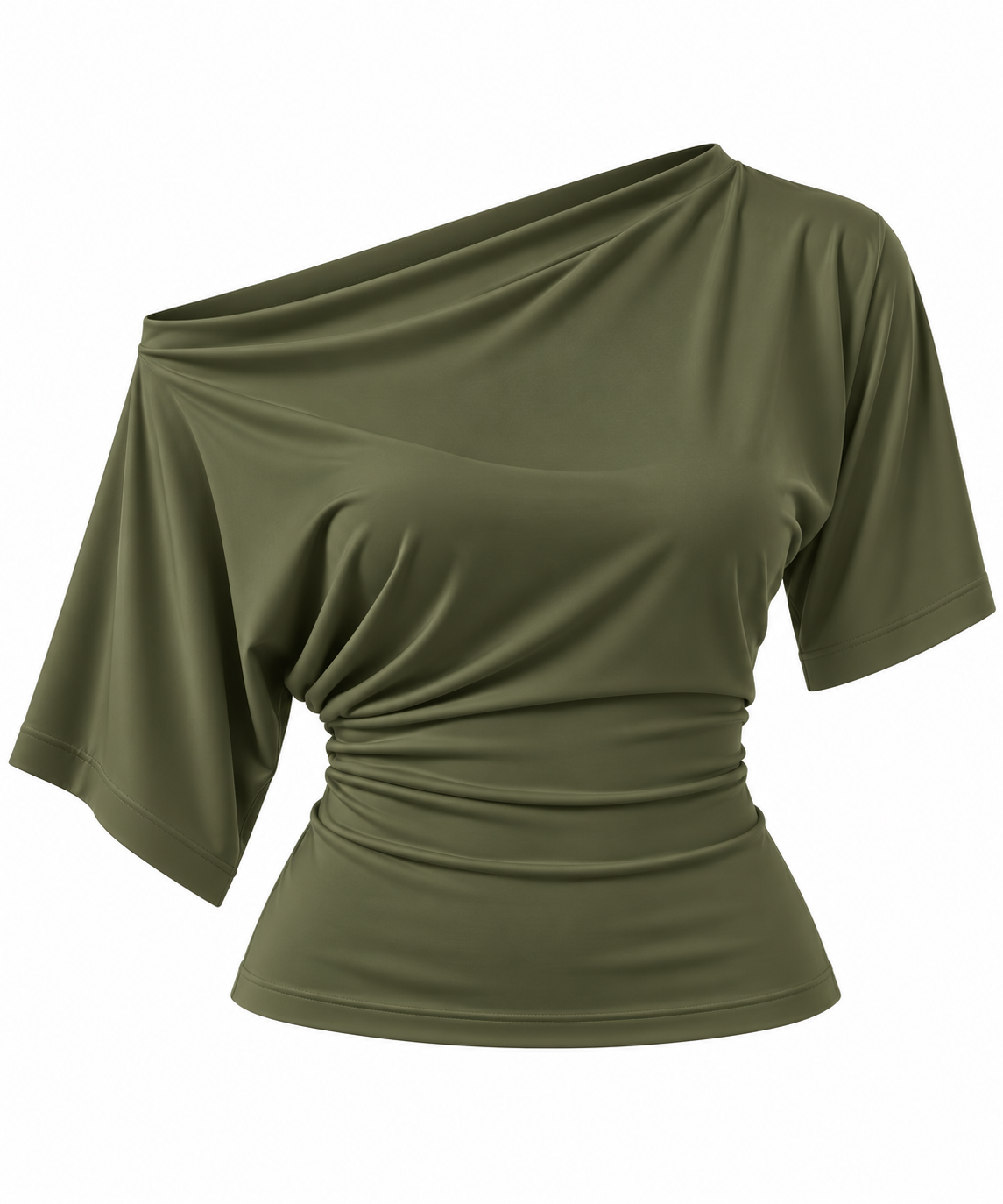 Draped Off shoulder Top