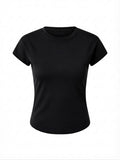Charcoal Baby Tee