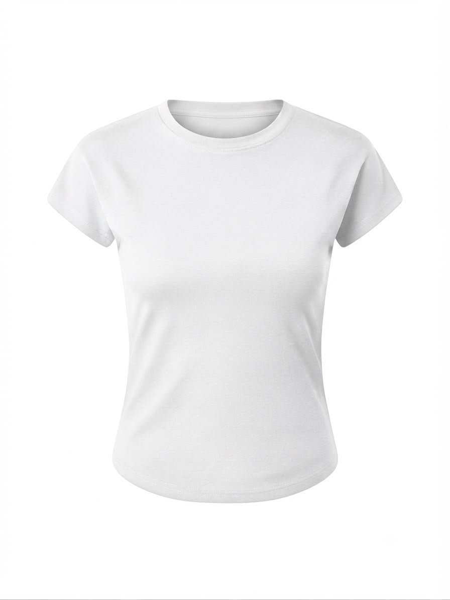 Charcoal Baby Tee