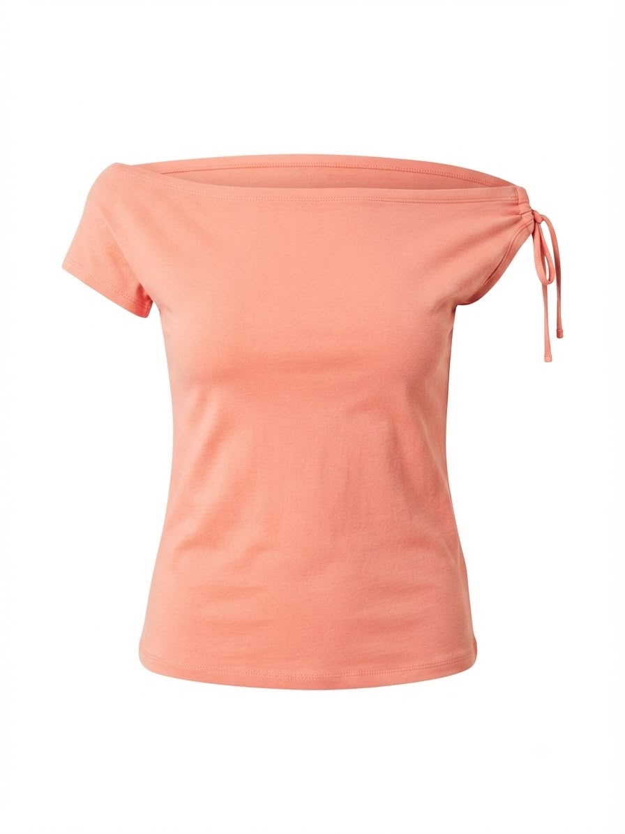 Off-Shoulder Tie Sleeve Top
