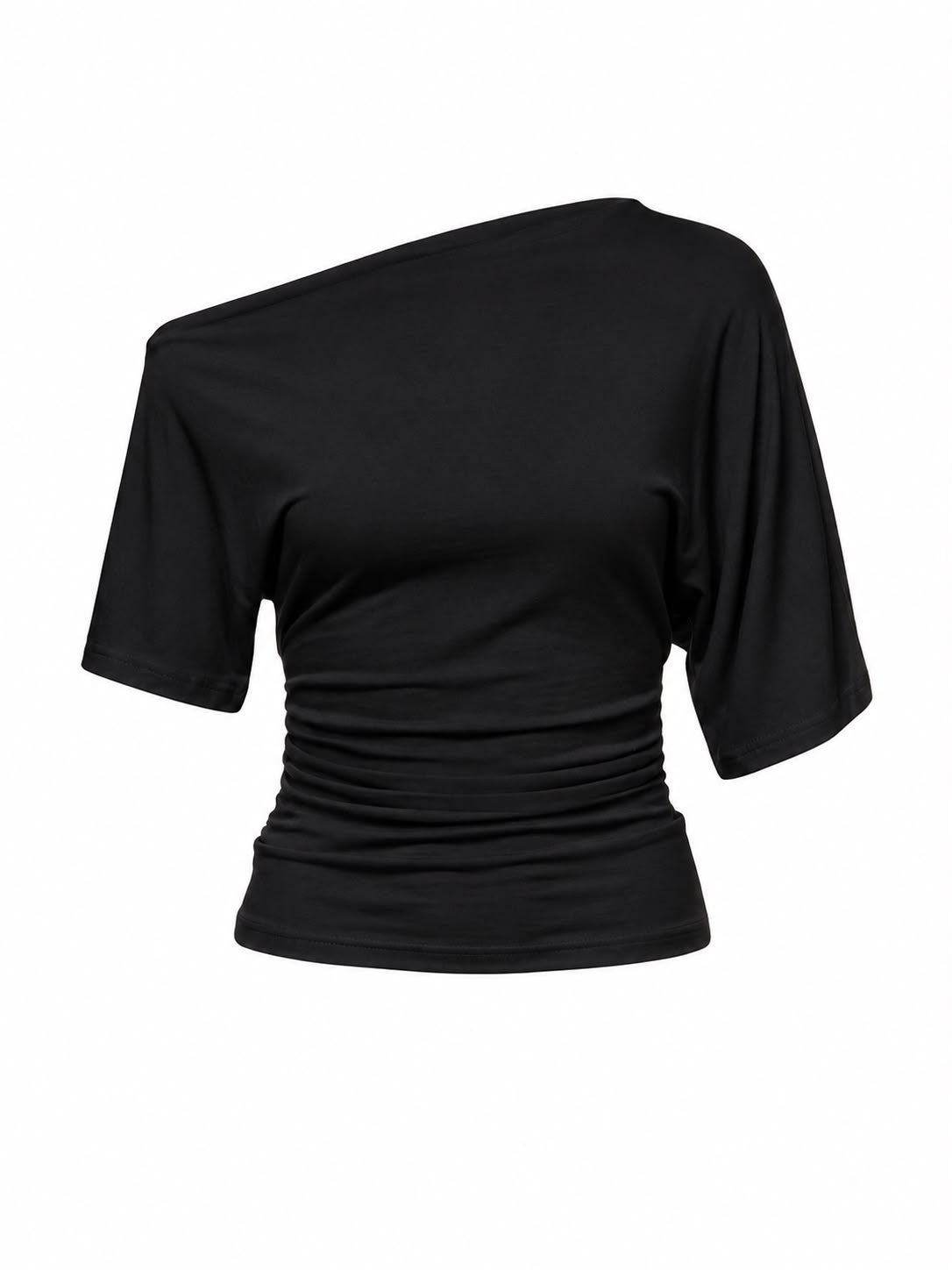 Draped Off shoulder Top