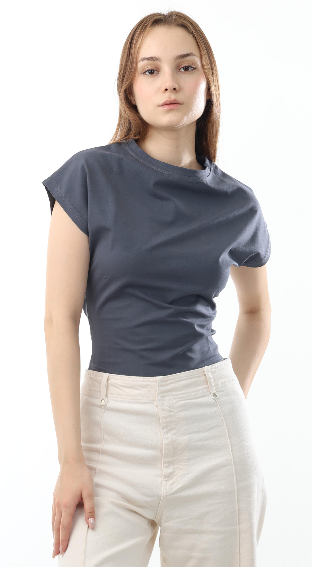 Charcoal Baby Tee