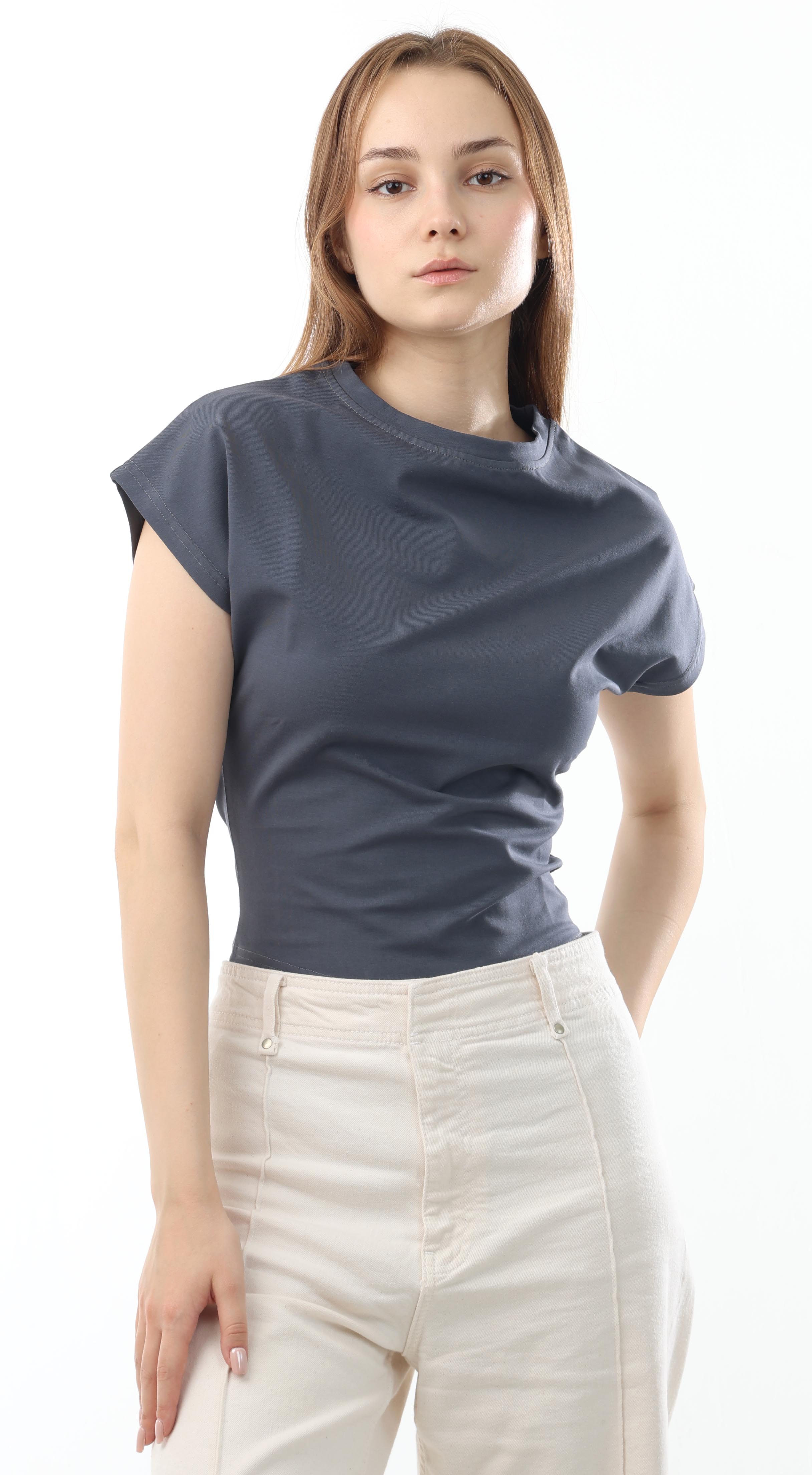 Charcoal Baby Tee