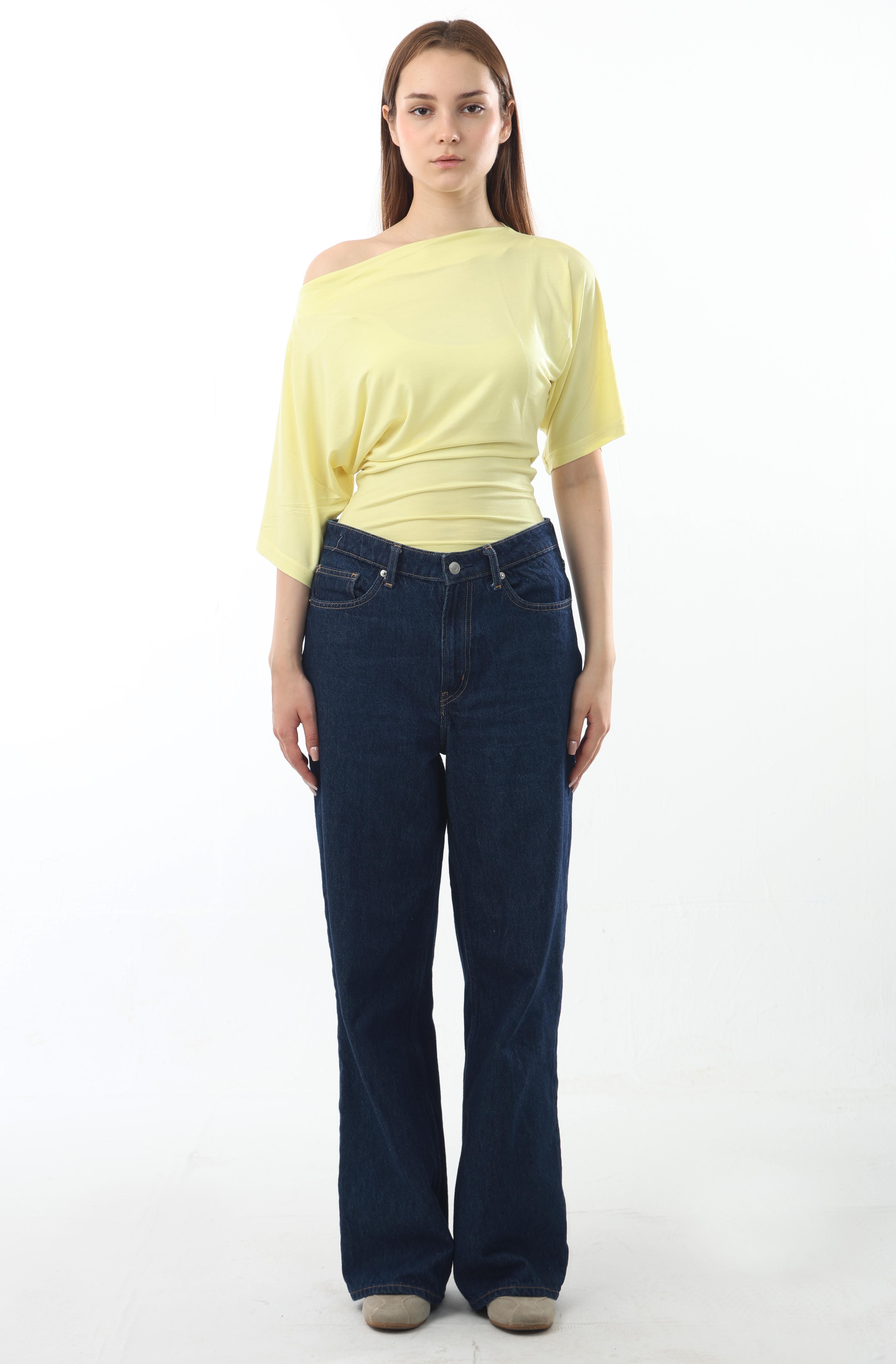 Draped Off shoulder Top